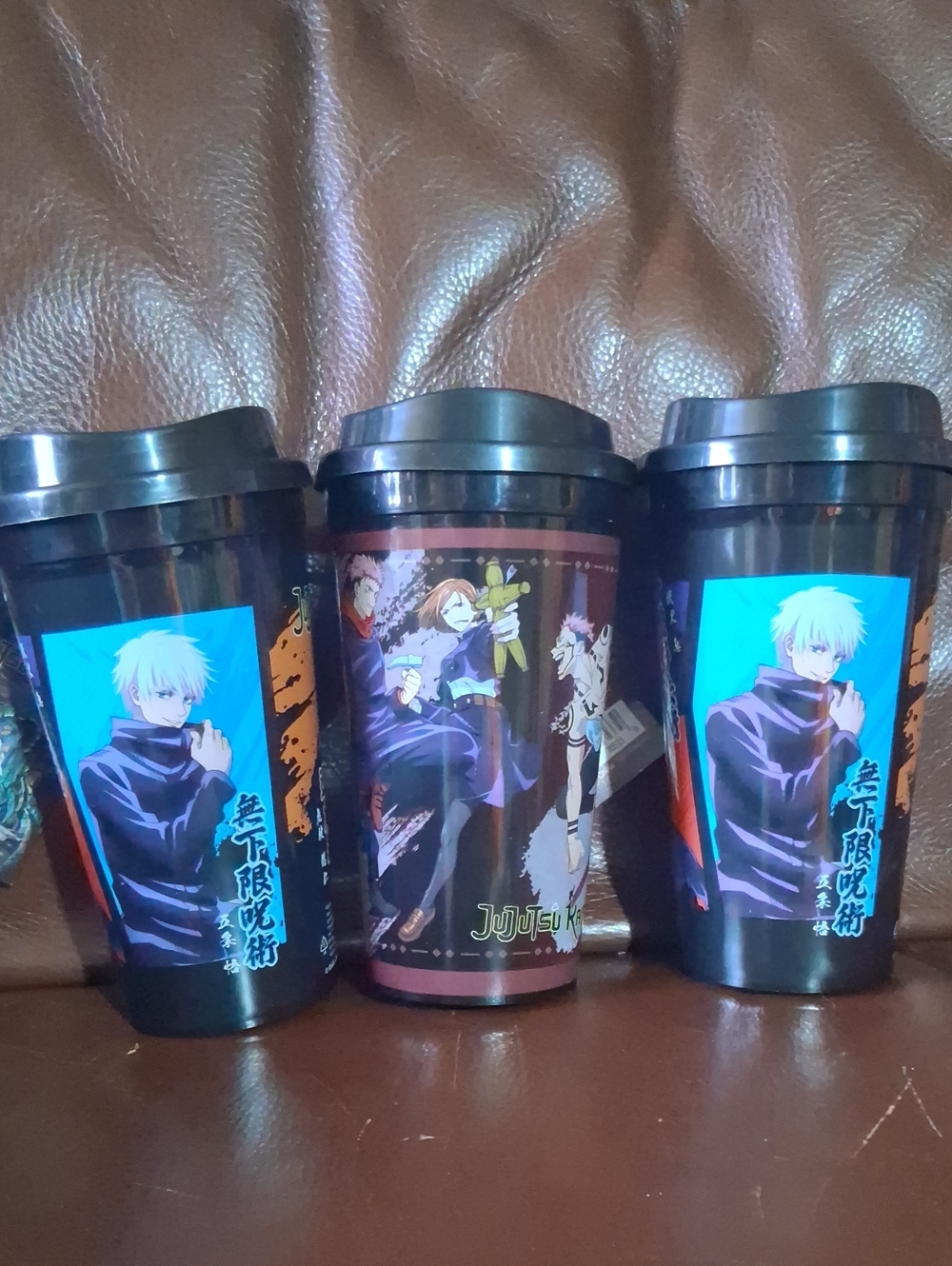 Jujutsu Kaisen Travel Mug 3 - with Character Art